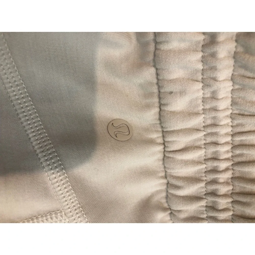 Lululemon Softstreme High-Rise Pant Women 0 Light Ivory Bone Wide Leg LW5EGTS